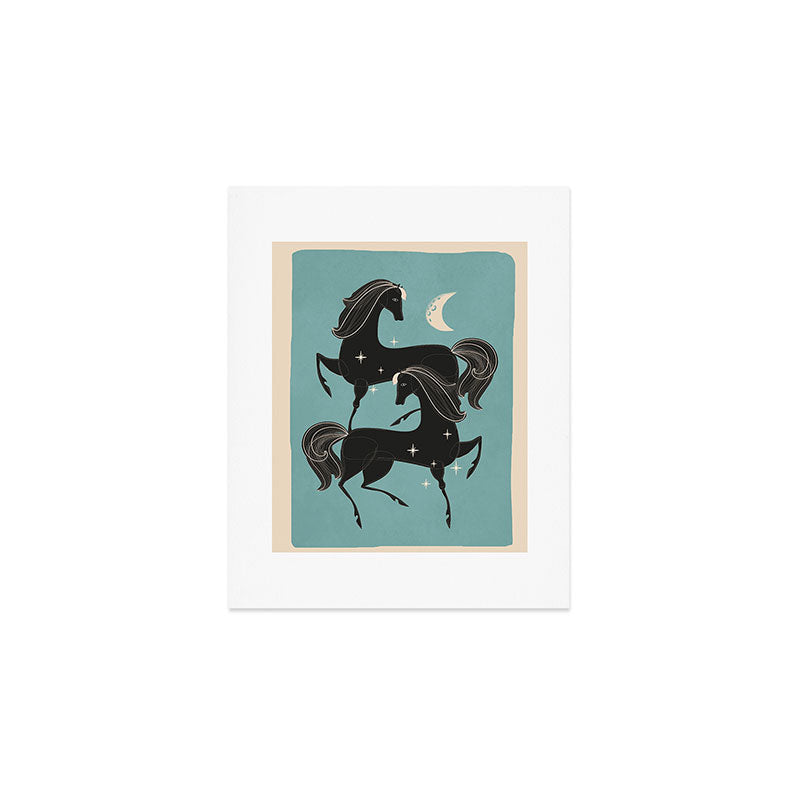 Horses 6 Art Print Gallery Image 1