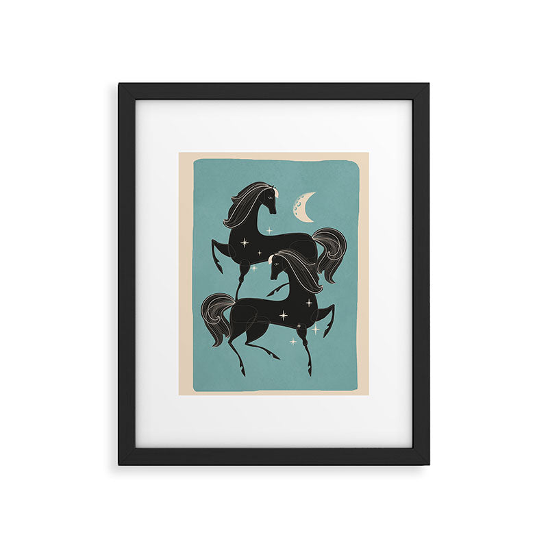 Horses 6 Framed Art Print Gallery Image 5