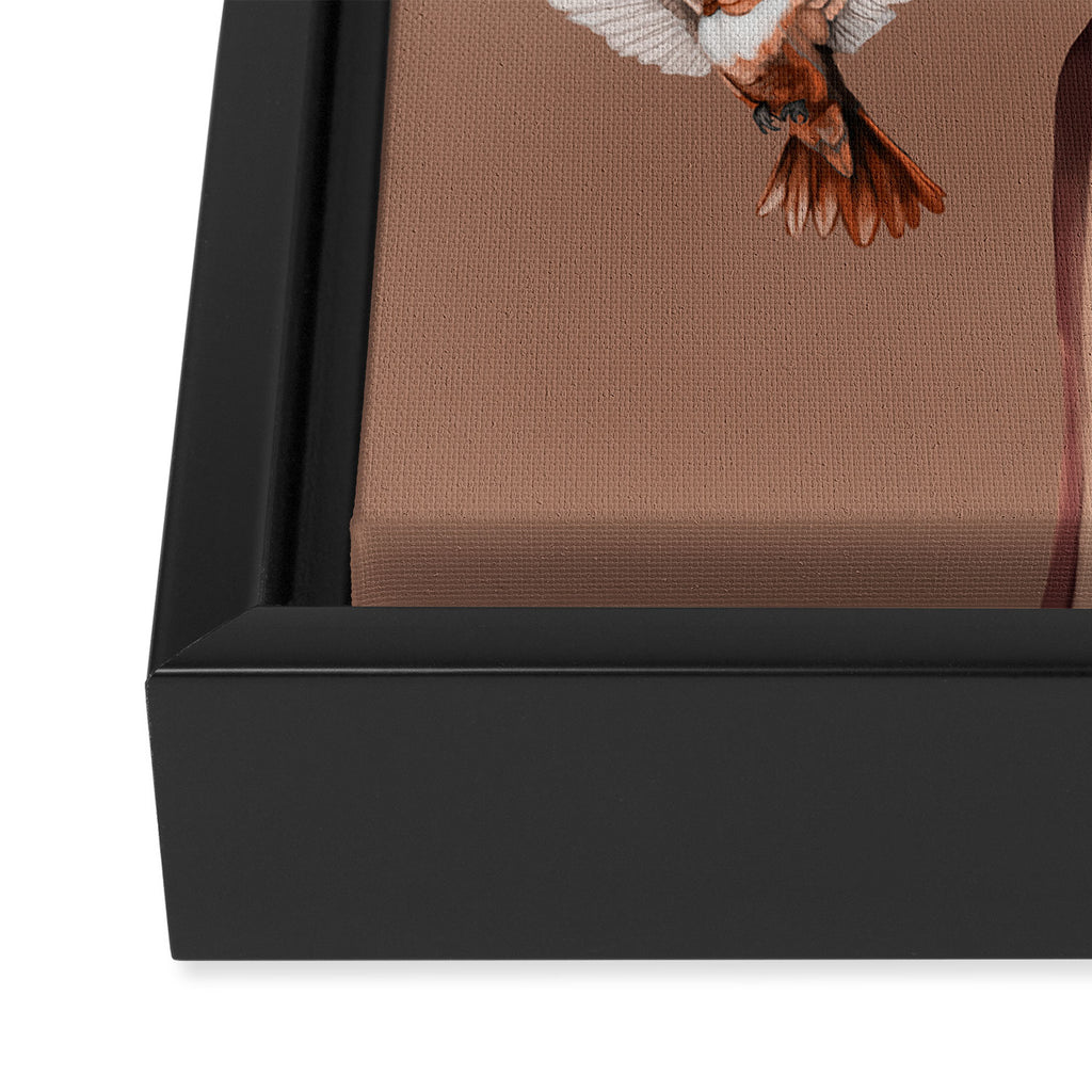 Hummingbird Whispers 2 Framed Canvas Print Gallery Image 3