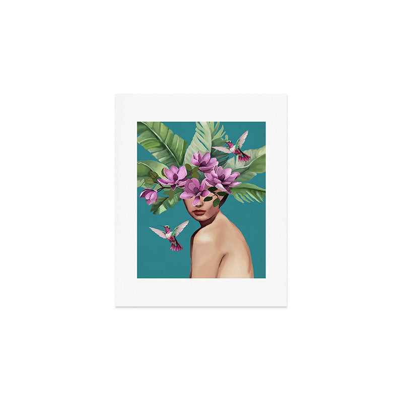 Hummingbird Whispers Art Print Gallery Image 1
