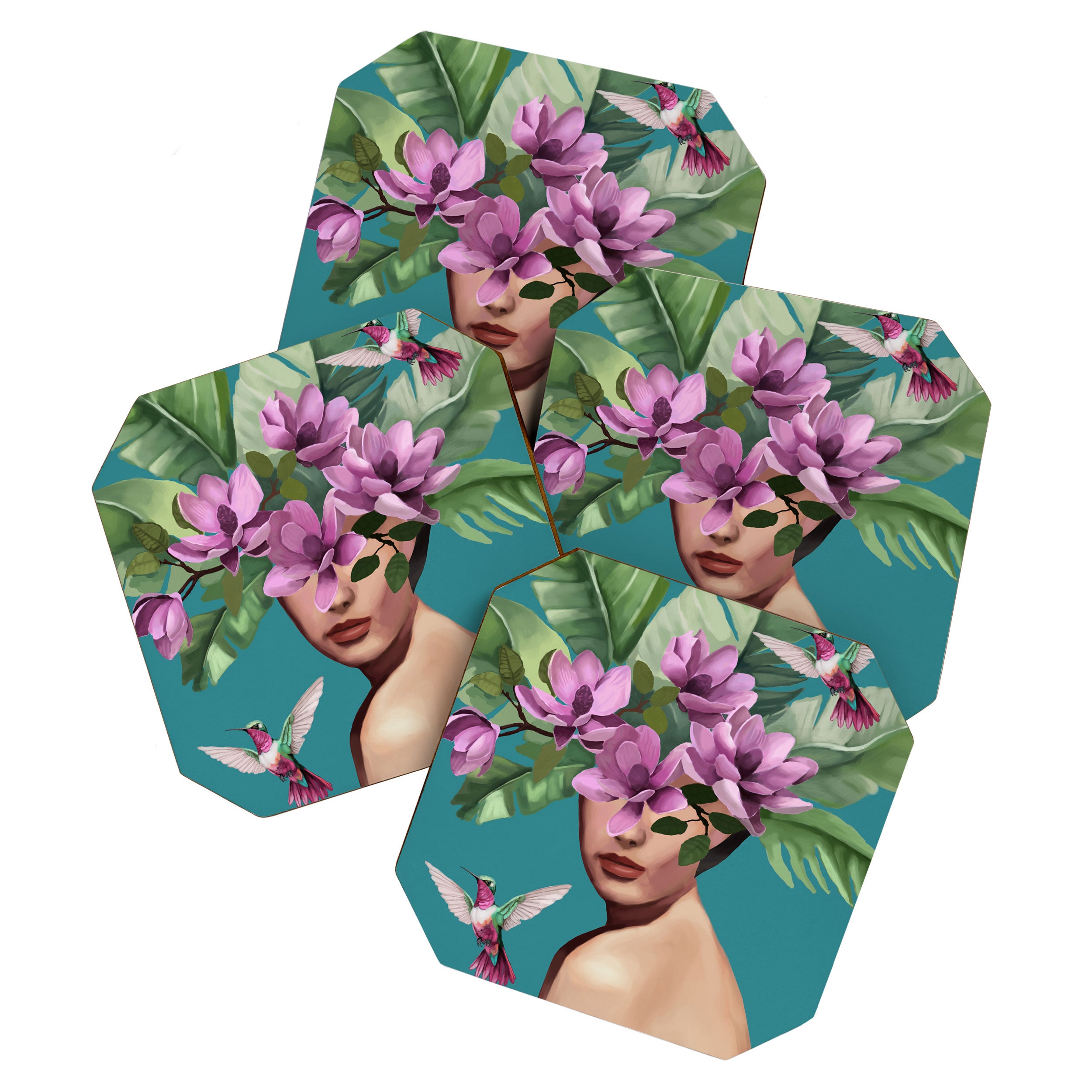 Hummingbird Whispers Coaster Gallery Image 1