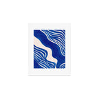 Indigo Flow Art Print Gallery Image 1