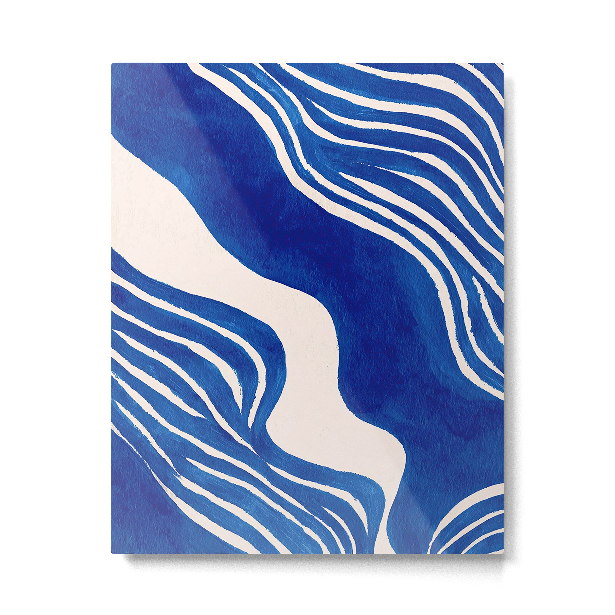 Indigo Flow Metal Print Gallery Image 4