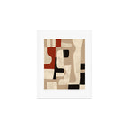 Interlocking Forms Art Print Gallery Image 1