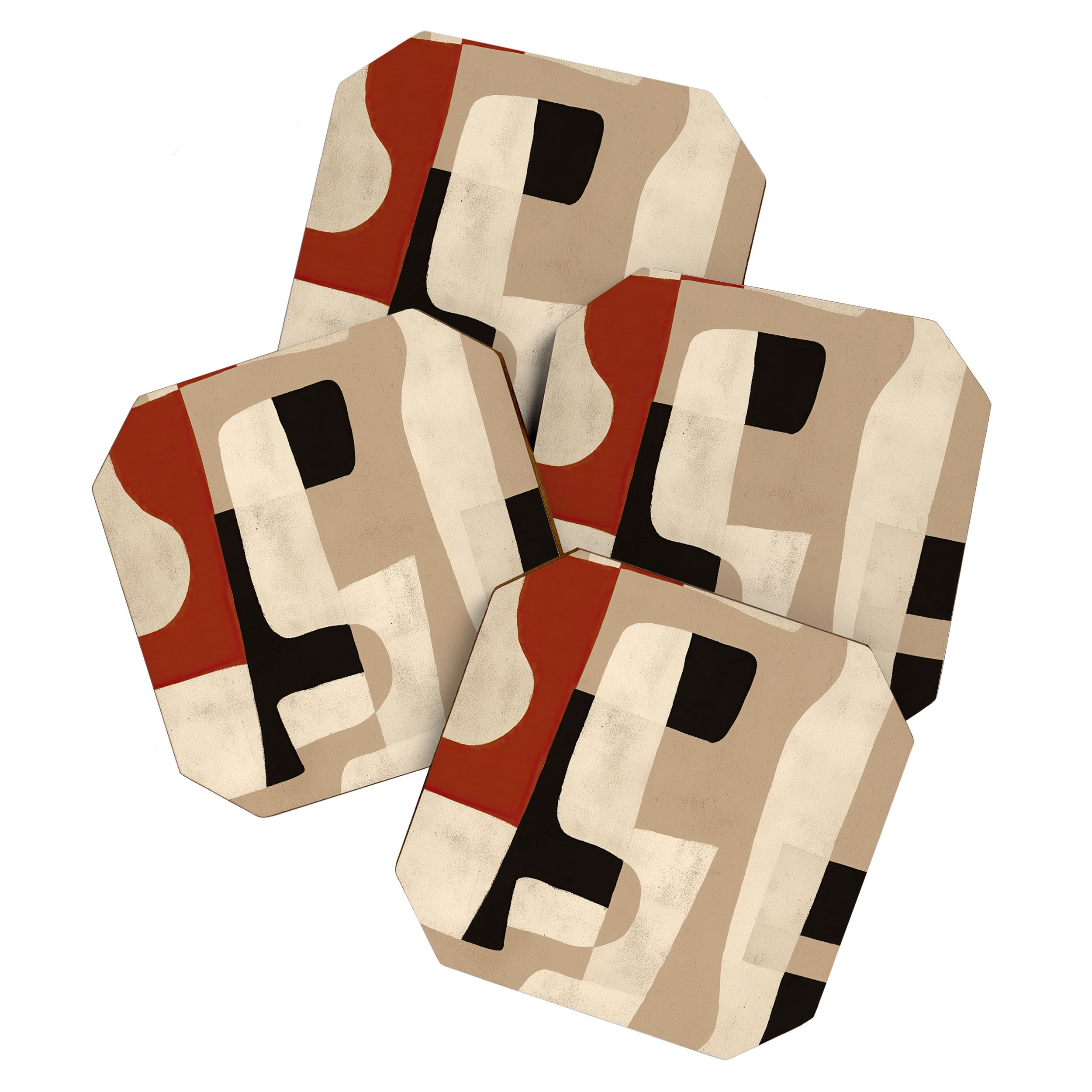 Interlocking Forms Coaster Gallery Image 1
