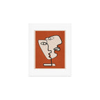 Interwoven Faces 2 Art Print Gallery Image 1