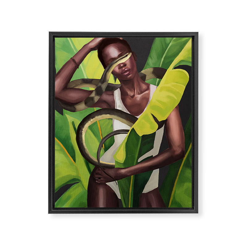 Into the Green 2 Framed Canvas Print Gallery Image 6