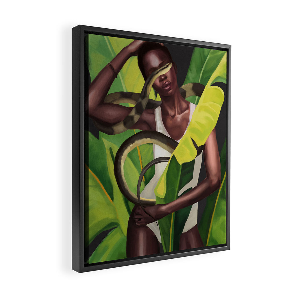 Into the Green 2 Framed Canvas Print Gallery Image 2
