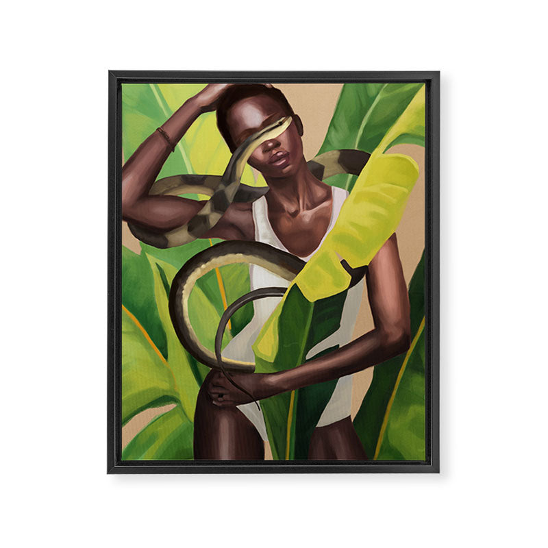 Into the Green Framed Canvas Print Gallery Image 6