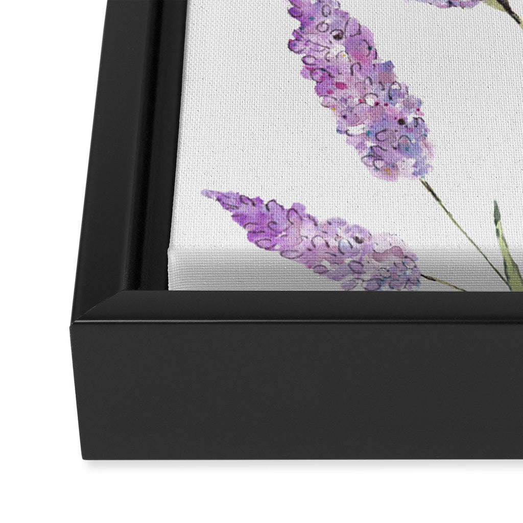 Lavander Framed Canvas Print Gallery Image 3