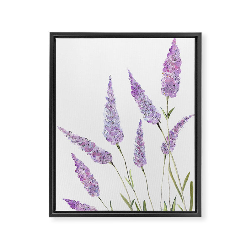 Lavander Framed Canvas Print Gallery Image 6