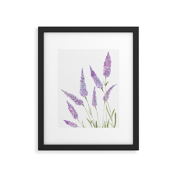 Lavander Framed Art Print Gallery Image 1