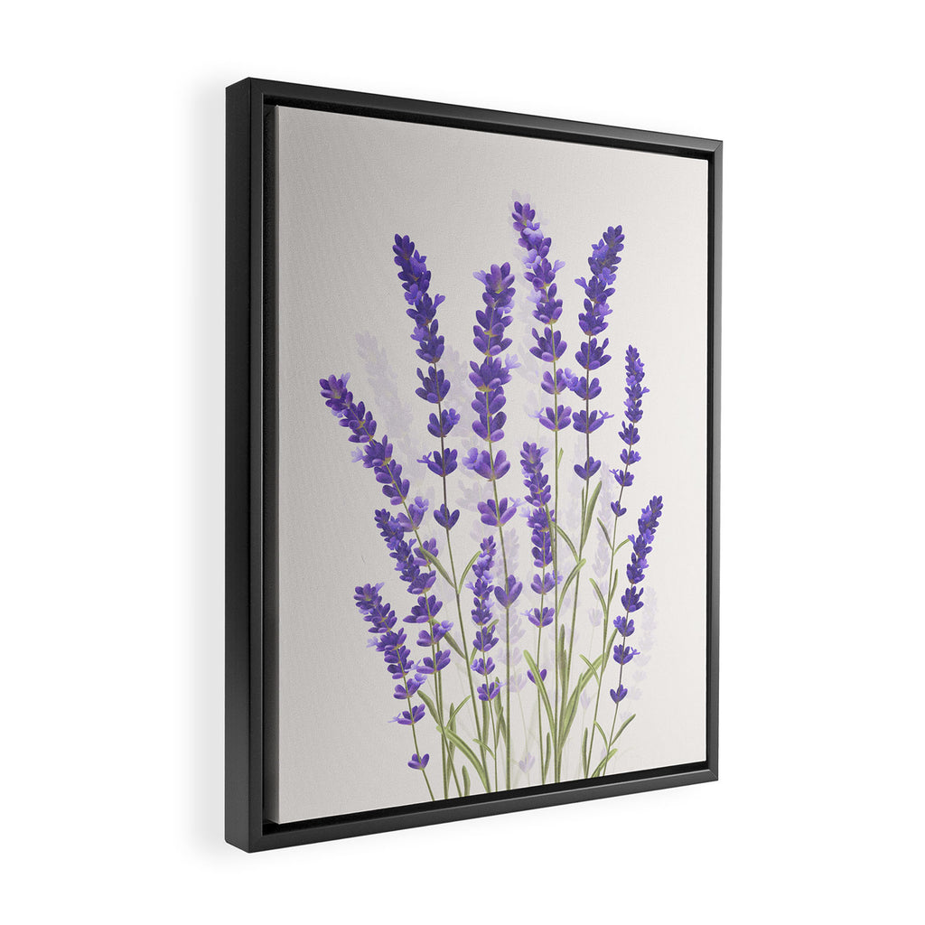 Lavender II Framed Canvas Print Gallery Image 2
