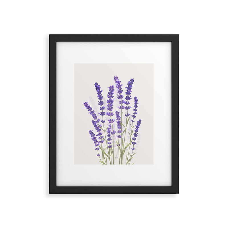 Lavender II Framed Art Print Gallery Image 4