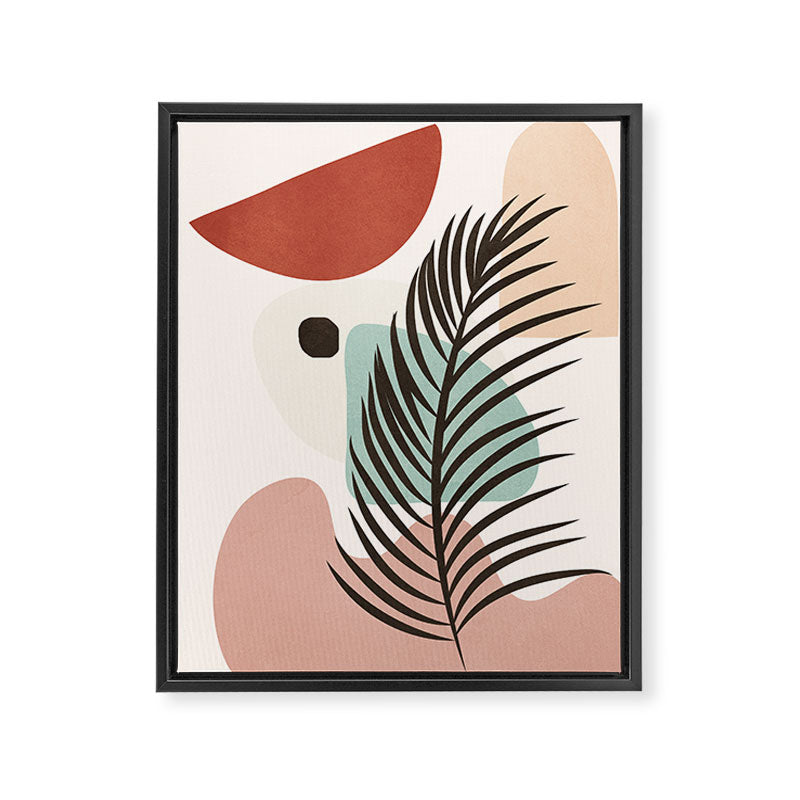 Leaf Design 02 Framed Canvas Print Gallery Image 6