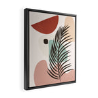 Leaf Design 02 Framed Canvas Print Gallery Image 2