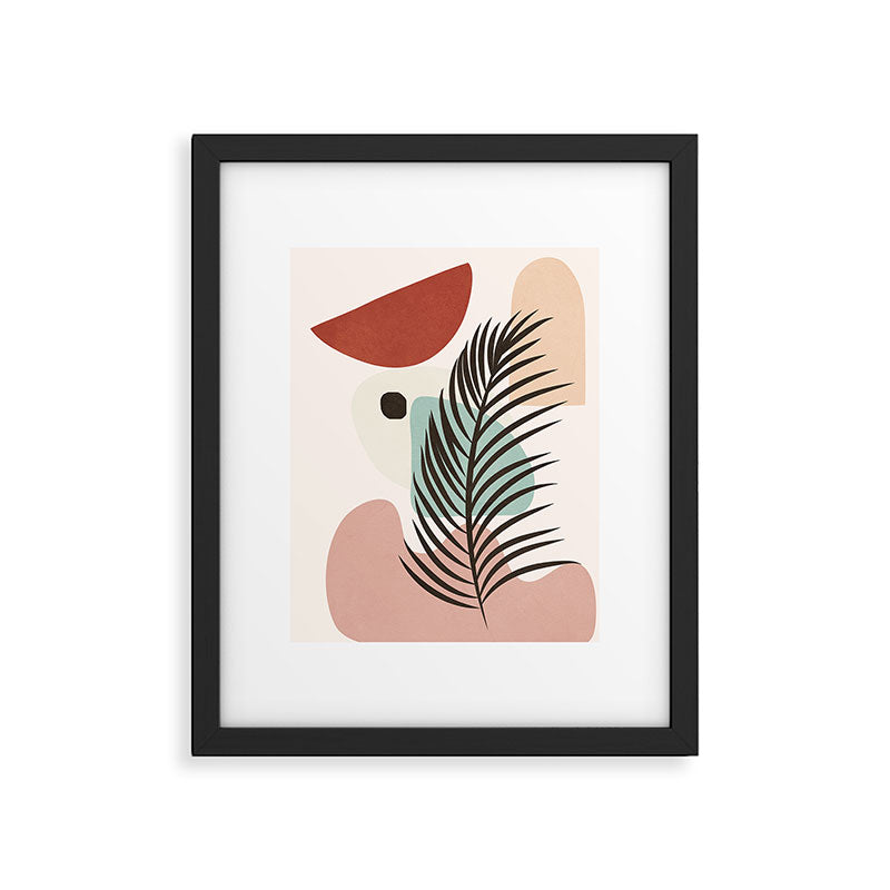 Leaf Design 02 Framed Art Print Gallery Image 5