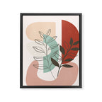 Leaf Design 06 Framed Canvas Print Gallery Image 6