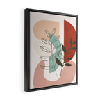Leaf Design 06 Framed Canvas Print Gallery Image 2