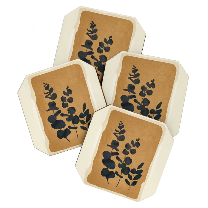 Leaf Design 1 Coaster Gallery Image 1