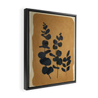 Leaf Design 1 Framed Canvas Print Gallery Image 2