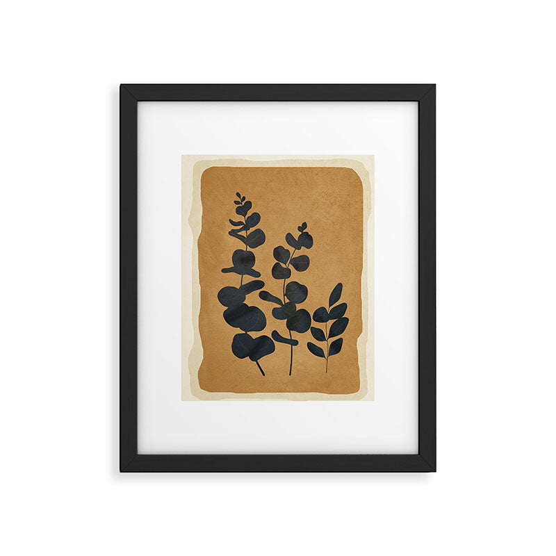 Leaf Design 1 Framed Art Print Gallery Image 6