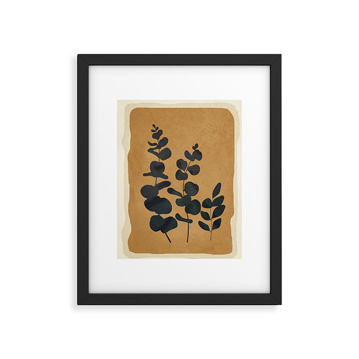 Leaf Design 1 Framed Art Print Gallery Image 1