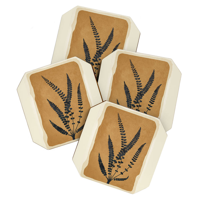 Leaf Design 11 Coaster Gallery Image 1