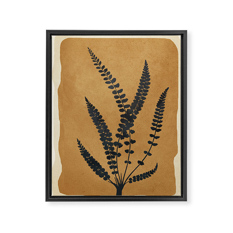Leaf Design 11 Framed Canvas Print Gallery Image 8