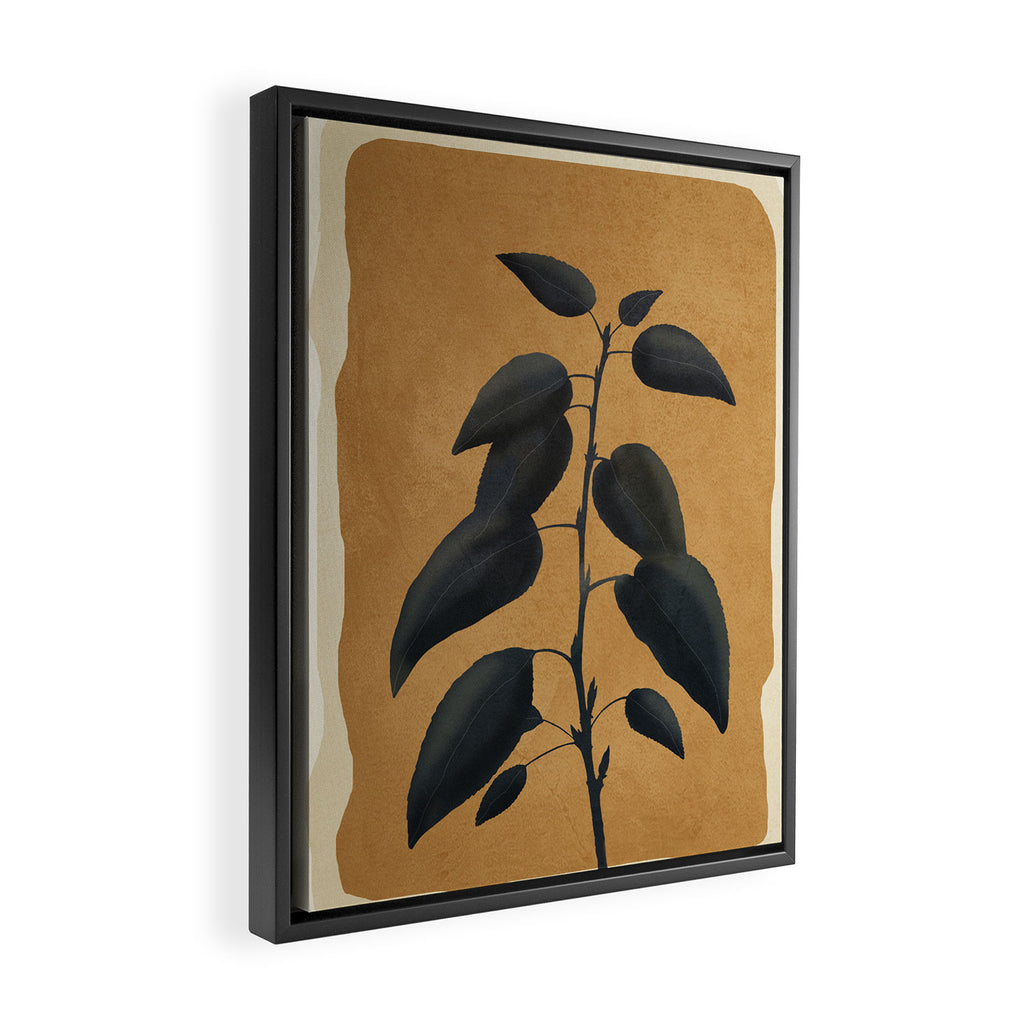 Leaf Design 12 Framed Canvas Print Gallery Image 2