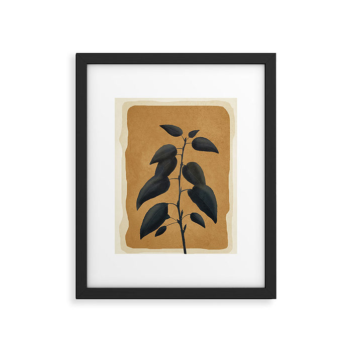 Leaf Design 12 Framed Art Print Gallery Image 1