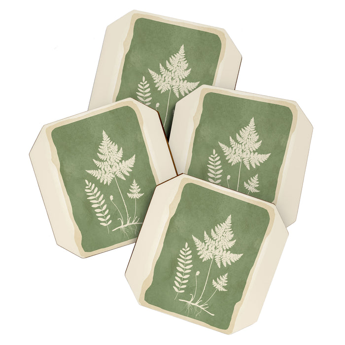 Leaf Design 16 Coaster Gallery Image 1