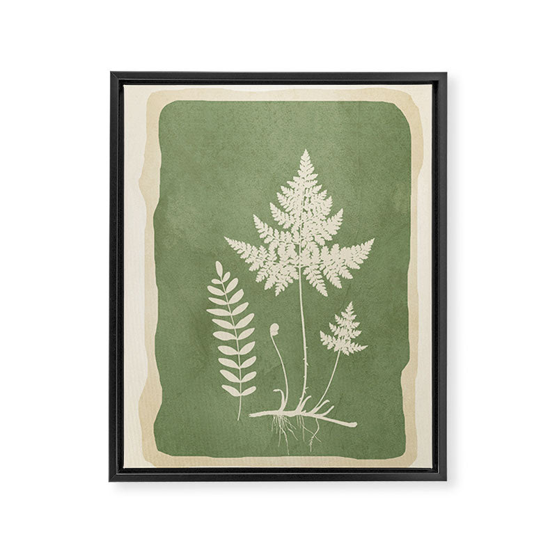 Leaf Design 16 Framed Canvas Print Gallery Image 8