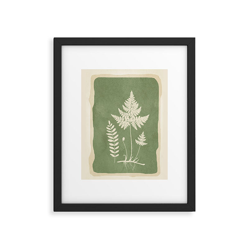 Leaf Design 16 Framed Art Print Gallery Image 6