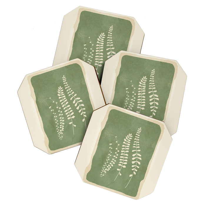 Leaf Design 17 Coaster Gallery Image 1