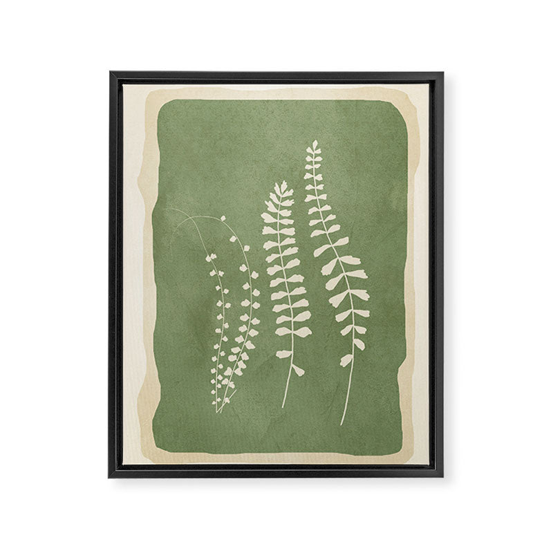 Leaf Design 17 Framed Canvas Print Gallery Image 8