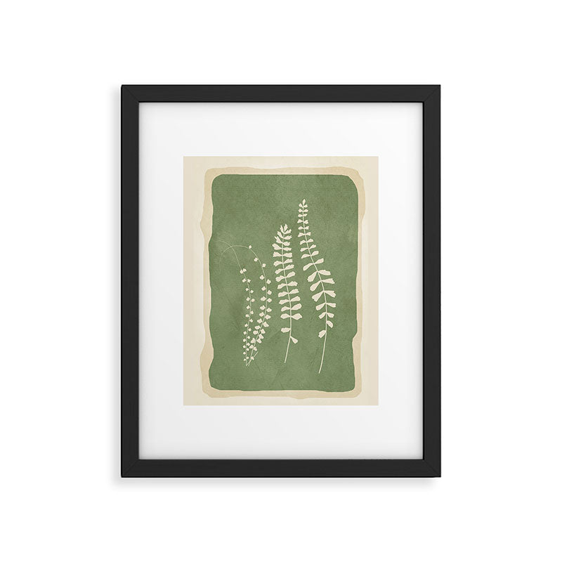 Leaf Design 17 Framed Art Print Gallery Image 6