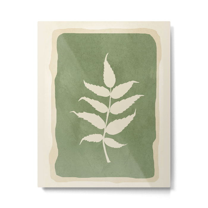 Leaf Design 19 Metal Print Gallery Image 1