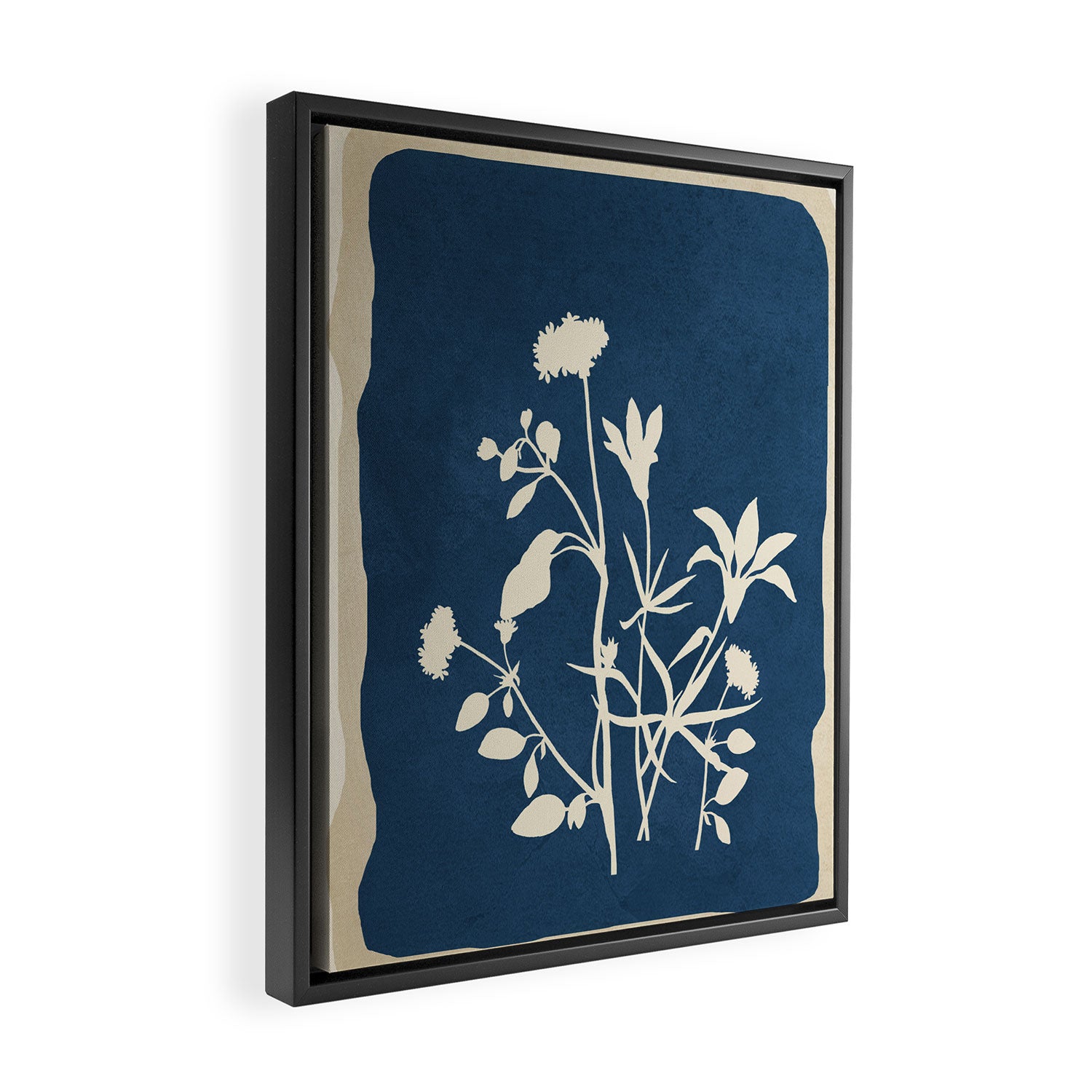 Leaf Design 21 Framed Canvas Print Gallery Image 2