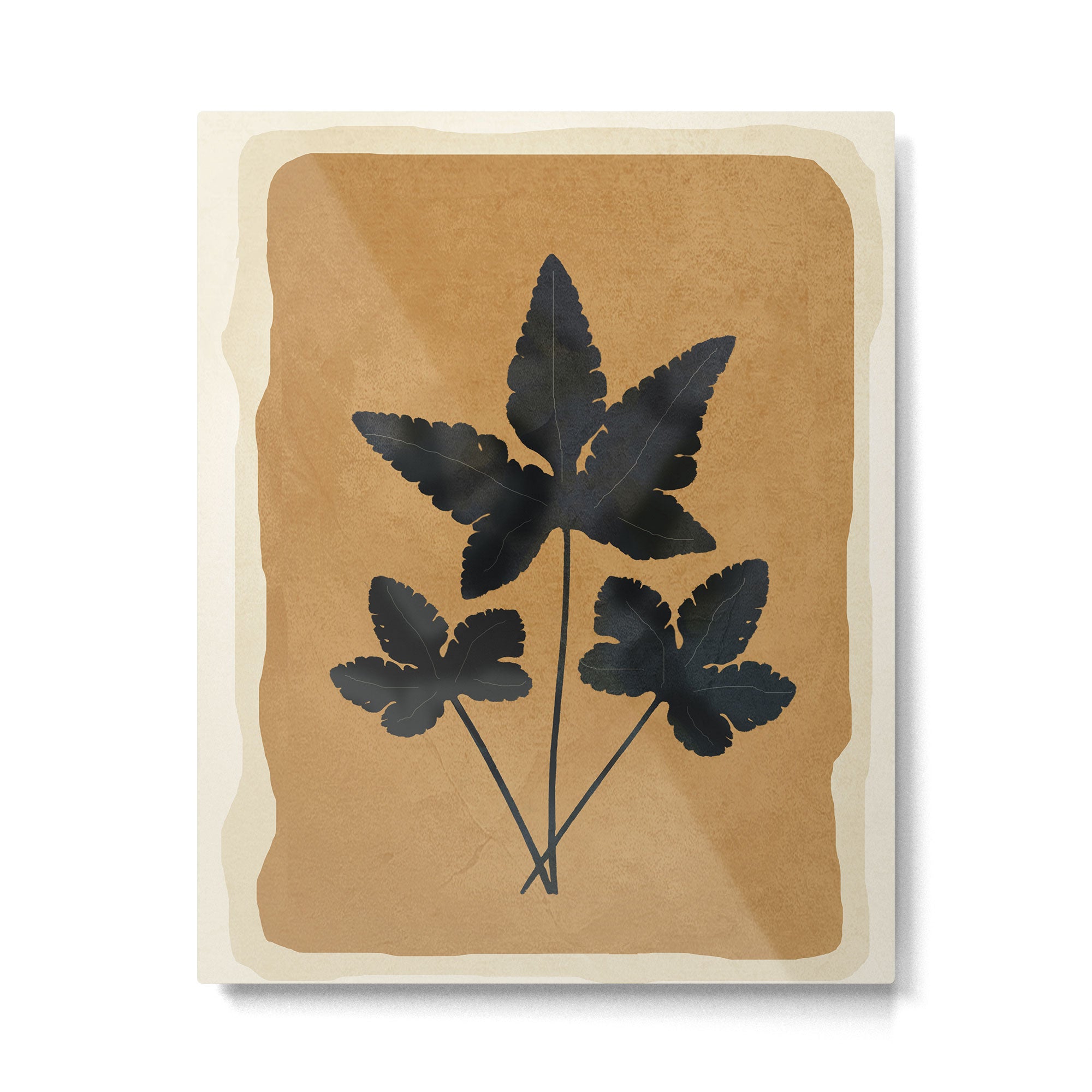 Leaf Design 8 Metal Print Gallery Image 6