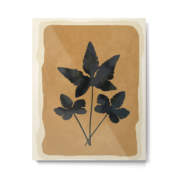 Leaf Design 8 Metal Print Gallery Image 1