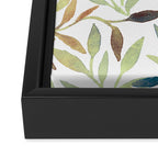 Leaves 5 Framed Canvas Print Gallery Image 3