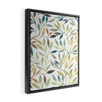 Leaves 5 Framed Canvas Print Gallery Image 2