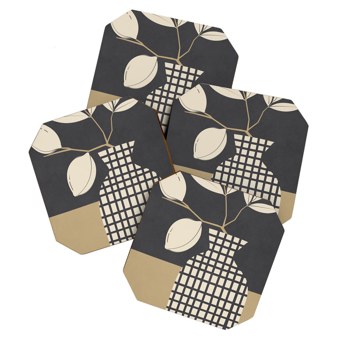 Lemon Stillness 1 Coaster Gallery Image 1
