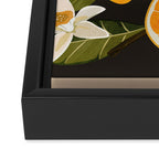 Lemons Botanical Art 1 Framed Canvas Print Gallery Image 3