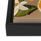Lemons Botanical Art 2 Framed Canvas Print Gallery Image 3