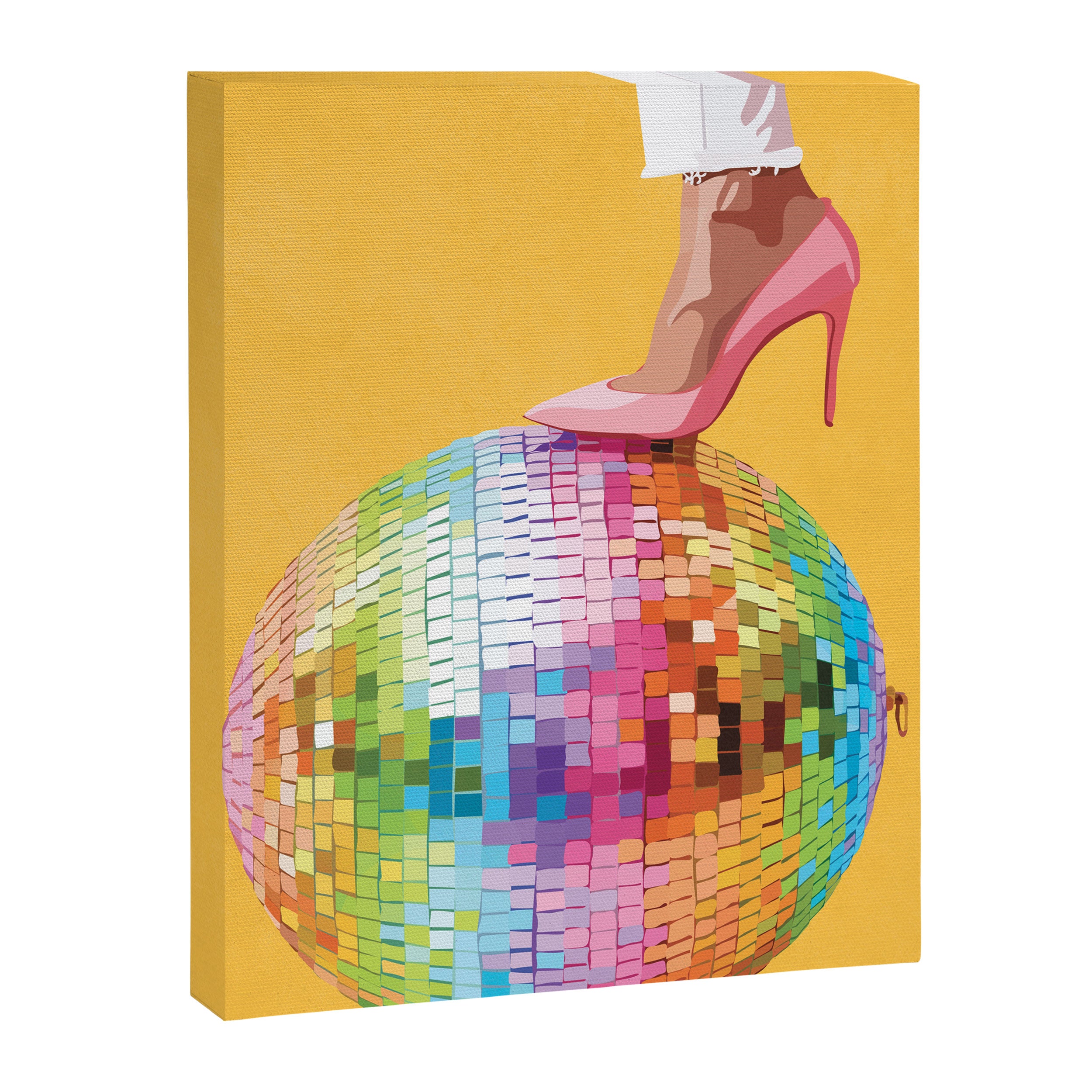 Lights of the Disco 2 Canvas Print Gallery Image 6