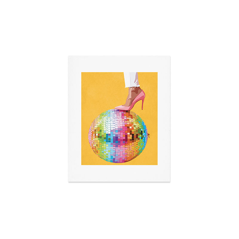 Lights of the Disco 2 Art Print Gallery Image 1