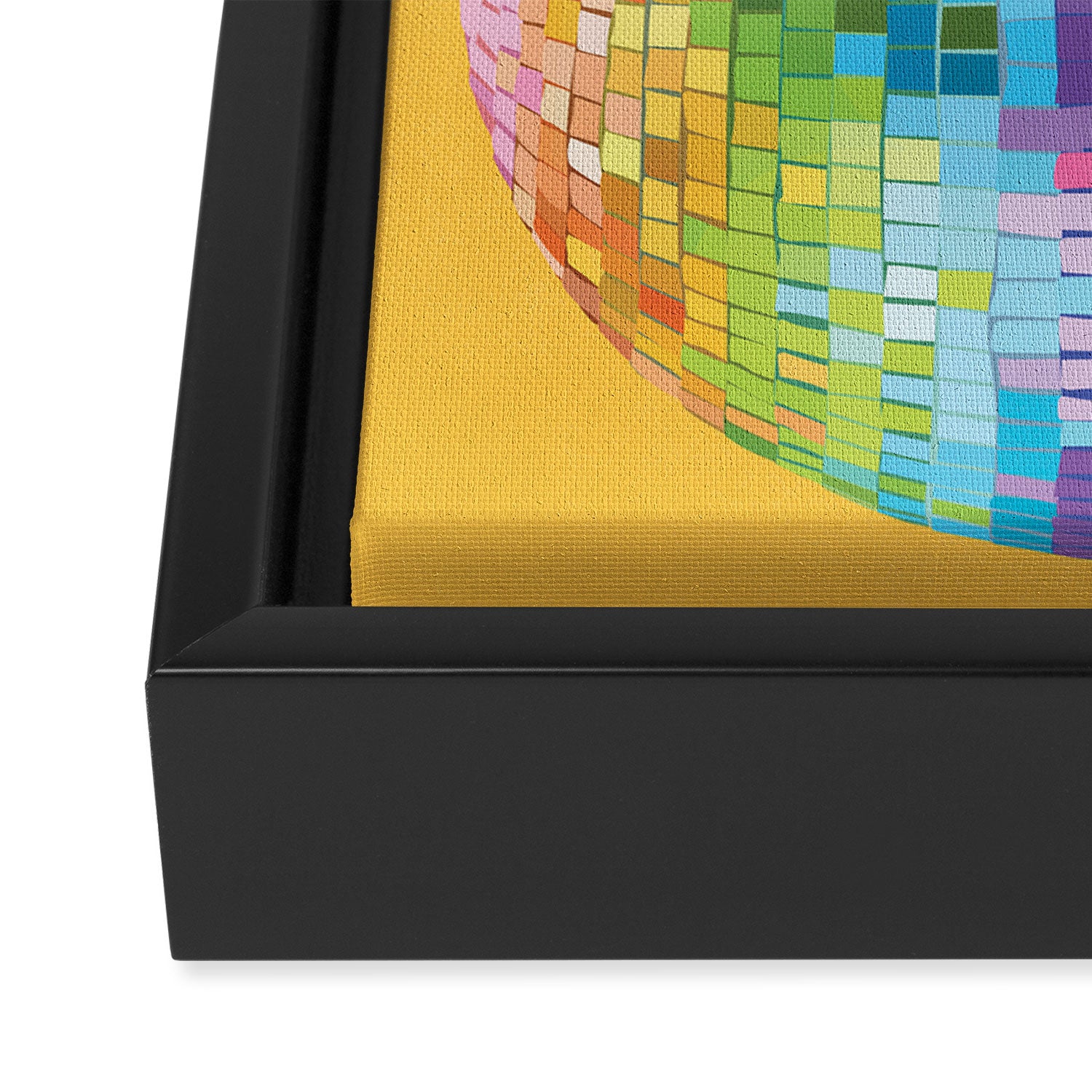 Lights of the Disco 2 Framed Canvas Print Gallery Image 3