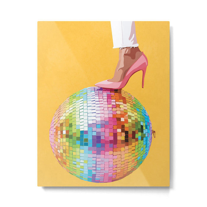 Lights of the Disco 2 Metal Print Gallery Image 1